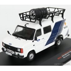 PRE-ORD3R IXO Models 1/43 1986 Ford Transit MkII Ford Motorsport Assistance, white/blue