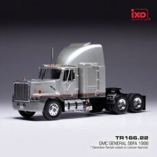 IXO Models Modeliukas 1/43 1988 GMC General SBFA big sleeper, grey