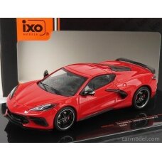 PRE-ORD3R IXO Models Modeliukas 1/43 2020 Chevrolet Corvette C8, red