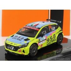 PRE-ORD3R IXO Models 1/43 2021 Hyundai I20 N Rally 2 #35 A. Crugnola-P. Ometto Winner WRC3 Monza...