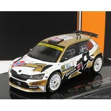 PRE-ORD3R IXO Models 1/43 2021 Skoda Fabia Rally 2 Evo #20 A. Mikkelsen/P. Hall WRC Rally Monza,...