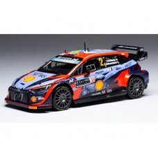 PRE-ORD3R IXO Models Modeliukas 1/43 2022 Hyundai i20 N Rally 1 #02 WRC O.Solberg/E. Edmondson Rally Monte ...