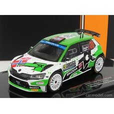 PRE-ORD3R IXO Models Modeliukas 1/43 2022 Skoda Fabia Rally 2 Evo #20 A. Mikkelsen/E. Torstein WRC Rally Mo...