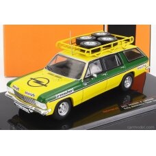 PRE-ORD3R IXO Models Modeliukas 1/43 Opel Admiral B Caravan Team-Irmscher, yellow/green