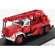 IXO Models Modeliukas 1959 Magirus Uranus KW16 *Feuerwehr Frankfurt*, red