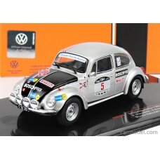 PRE-ORD3R IXO Models 1973 Volkswagen Beetle 1303 S No.5 Rally Elba Warmbold/Haagbom, silver