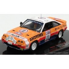 PRE-ORD3R IXO Models 1985 Opel Manta B 400 No11 RAC Rally Brookes/Broad, orange/red/blue