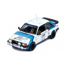 PRE-ORD3R IXO Models 1993 Ford Escort MKIII RS 1600i No.22 RAC Rally Aitken-Walker/Morgan, white/blue