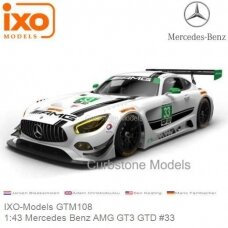 PRE-ORD3R IXO Models 2016 Mercedes AMG GT3 #33 J. Bleekemolen/ A.Christodoulou/ M.Farnbacher/B. ...