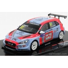 PRE-ORD3R IXO Models Modeliukas 2018 Hyundai i30n #30 TCR Squadra Corse Team WTCR white/red