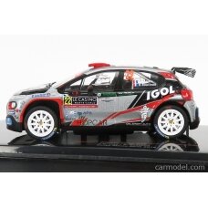 PRE-ORD3R IXO Models 2019 Citroen C3 R5 #22 Rallye Monte Carlo, white/black/red