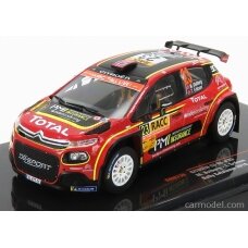 PRE-ORD3R IXO Models 2019 Citroen C3 R5 #23 Rallye Catalunya, black/red