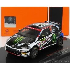 PRE-ORD3R IXO Models Modeliukas 2019 Volkswagen Polo GTI R5 #55 P. Solberg/P. Mills Rally Wales,