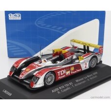 PRE-ORD3R IXO Models Modeliukas Audi R10 Audi Sport Team Joest #3 LMP1 4th Le Mans 2008 Luhr/Premat/Rockenfeller