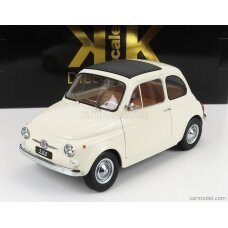 PRE-ORD3R KK Scale 1/12 1968 Fiat 500, creme