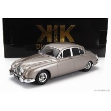 PRE-ORD3R KK Scale 1/18 1959 Jaguar MK II 3.8 LHD, pearl-silver