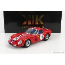 PRE-ORD3R KK Scale 1/18 1962 Ferrari 250 GTO #19 2nd 24h Le Mans, red