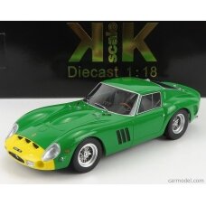 PRE-ORD3R KK Scale 1/18 1962 Ferrari 250 GTO, green/yellow