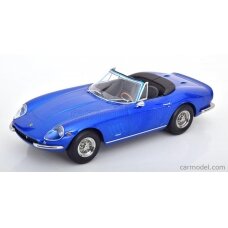 PRE-ORD3R KK Scale 1/18 1967 Ferrari 275 GTB 4 NART Spyder, blue metallic
