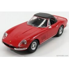 PRE-ORD3R KK Scale 1/18 1967 Ferrari 275 GTB 4 NART Spyder, red