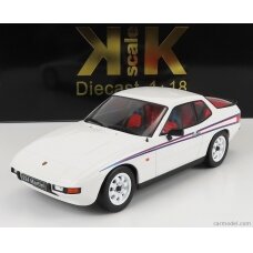 PRE-ORD3R KK Scale 1/18 1985 Porsche 924 *Martini*, white