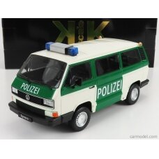PRE-ORD3R KK Scale 1/18 1987 Volkswagen Bus T3 Syncro *Police*, white/green