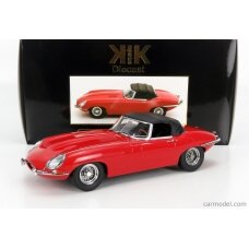 PRE-ORD3R KK Scale 1961 Jaguar E-Type Cabrio Softtop series I Lhd, red