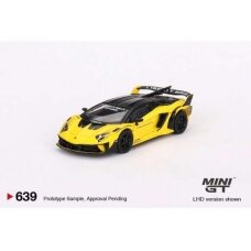 Mini GT Lamborghini LB-Silhouette Works Aventador GT EVO, yellow/black