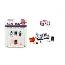 PRE-ORD3R American Diorama Mail Service Mijo Figure set, various (Car Not Included !!)