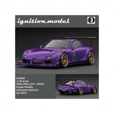 Ignition Model Modeliukas Mazda RX-7 Feed Afflux GT3 (FD3S), purple metallic