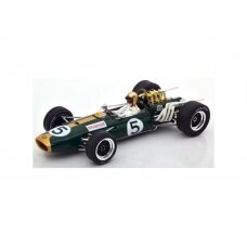 PRE-ORD3R MCG Modeliukas 1/18 1966 Brabham BT20 #05 Jack Brabham, GP Mexico, green/gold