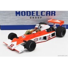 PRE-ORD3R MCG Modeliukas 1/18 1976 McLaren-Ford M23 #12 3rd GP Germany, white/orange