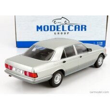 PRE-ORD3R MCG Modeliukas 1/18 1979 Mercedes S-Class (W126), silver