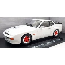 PRE-ORD3R MCG Modeliukas 1/18 1981 Porsche 924 Carrera GT, white with red wheels