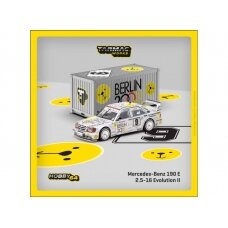 PRE-ORD3R Tarmac Works Mercedes Benz 190 E 2.5-16 Evolution II #9 K. Ludwig Macau Gui Race 1992, grey/white (with Container)