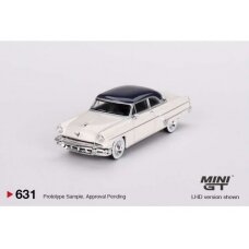 PRE-ORD3R Mini GT Modeliukas 1/64 1954 Lincoln Capri, white/black