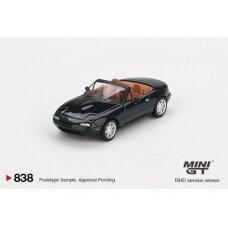 PRE-ORD3R Mini GT Modeliukas 1/64 1990 Mazda MX5 Eunos Roadster V-Special Excellent, green mica