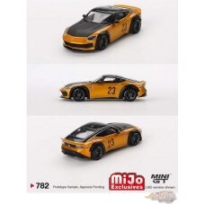 PRE-ORD3R Mini GT Modeliukas 1/64 2024 Nissan 400Z LB Nation Works, gold