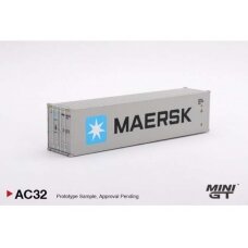 PRE-ORD3R Mini GT 1/64 40FT Dry Container *Maersk*, grey