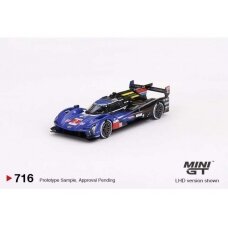 Mini GT Modeliukas 2023 Cadillac V-series.R #02 Cadillac Racing 24H Daytona 3rd place, blue/black