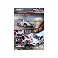 PRE-ORD3R Inno64 Mitsubishi Pajero Evolution *Ralliart*, white