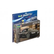 PRE-ORD3R Revell - Germany Model set Audi R8 , plastic modelkit with glue, paint and pencil