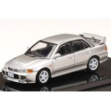 PRE-ORD3R Hobby Japan Modeliukas Mitsubishi Lancer GRS Evolution III (CE9A), queens silver