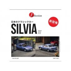 PRE-ORD3R Tarmac Works Nissan Silvia (S13), blue/grey
