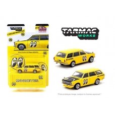 PRE-ORD3R Tarmac Works *Mooneyes* Datsun Bluebird 510 Wagon, yellow/black