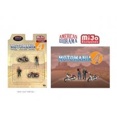 PRE-ORD3R American Diorama Motomania #4 Figure set, various (Car Not Included !!)