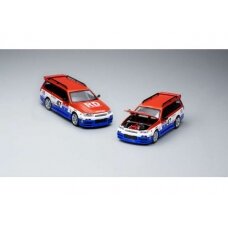 Pop Race Limited Modeliukas Nissan R34 Stagea Race Department, red/white/blue