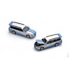 PRE-ORD3R Pop Race Limited Nissan Stagea, blue/silver