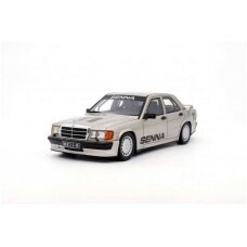 PRE-ORD3R OttO Miniatures Modeliukas 1/18 1984 Mercedes Benz 190E 2.3 16 W201 *Resin series*, smoke silver metallic