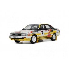 PRE-ORD3R OttO Miniatures Modeliukas 1/18 1987 Audi 200 Quattro *Resin series*, white/yellow